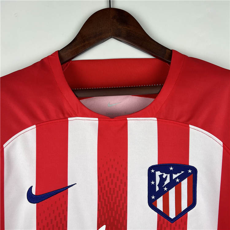 Atletico Madrid 23/24 Home Football Shirt Soccer Jersey - Click Image to Close